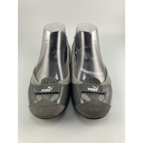 Puma Eco Ortholite Gray Womans Ballet Flats Slip On Shoes Womans Size 7 - Picture 7 of 10